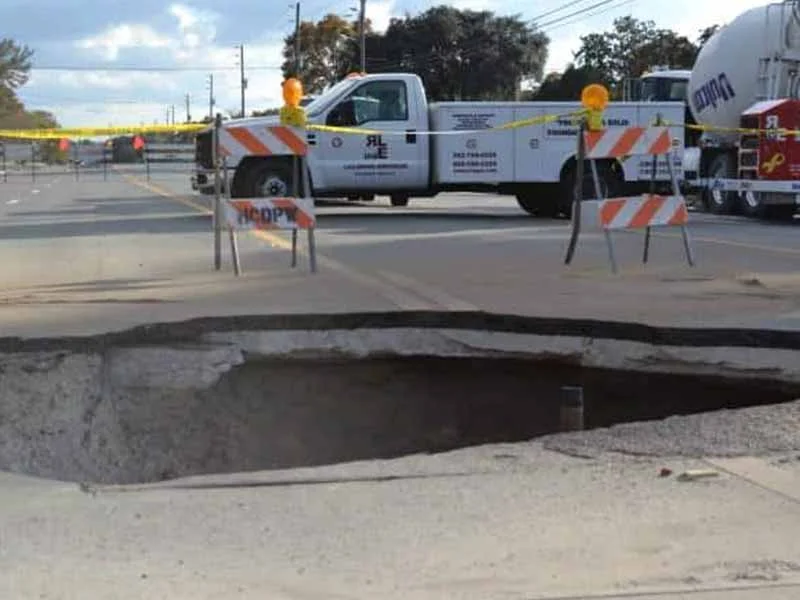 Sinkhole Remediation Services in Leesburg
