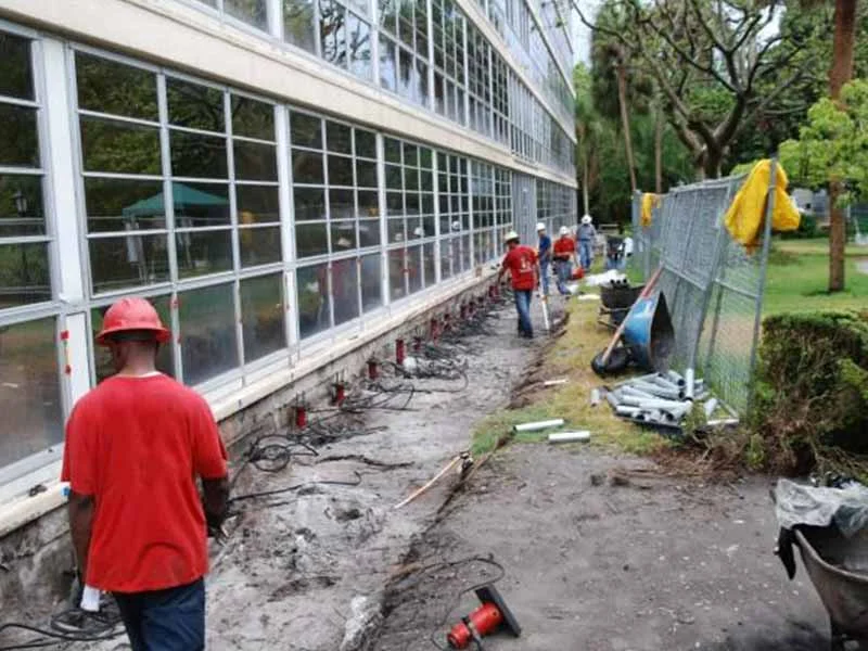 Steel Push Pier Installation Services in Leesburg